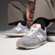 pánske tenisky (obuv) NEW BALANCE 574  u574bkr farba sivá