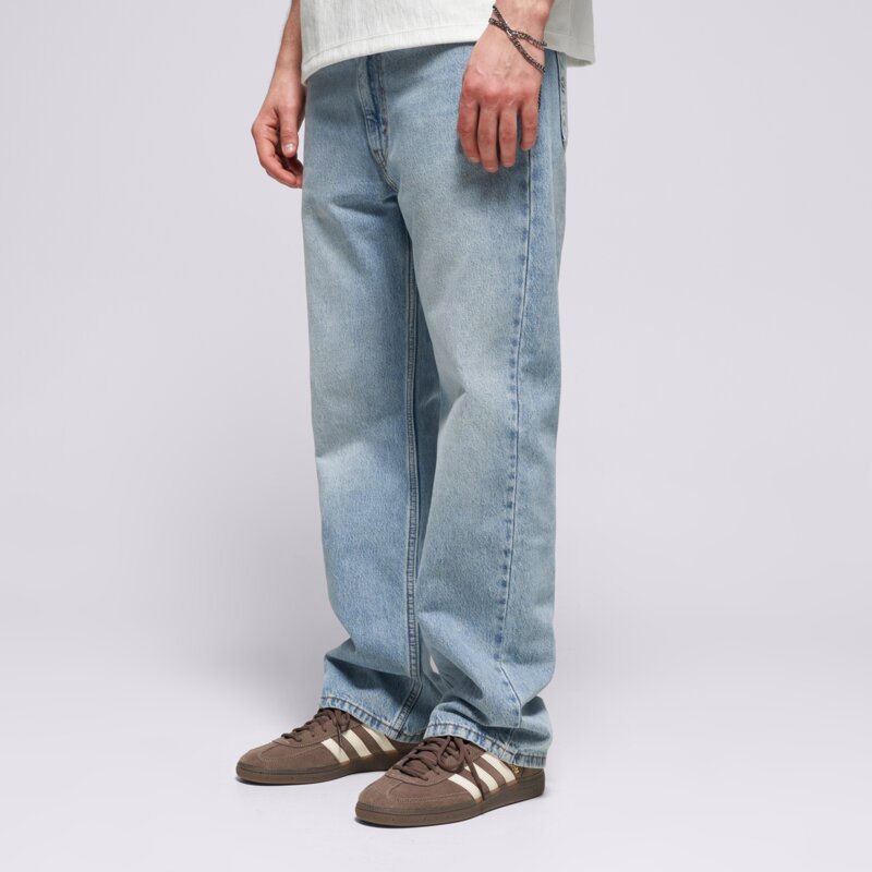 LEVI'S NOHAVICE  565 LOOSE STRAIGHT LIGHT INDIGO - WORN IN
