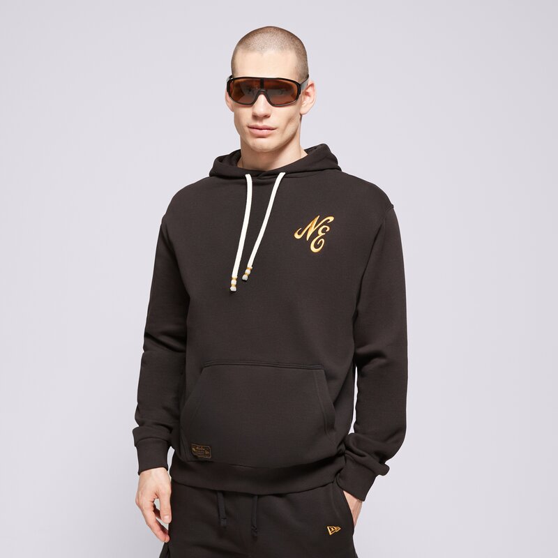 NEW ERA MIKINA S KAPUCŇOU NE SCRIPT LOGO NONE