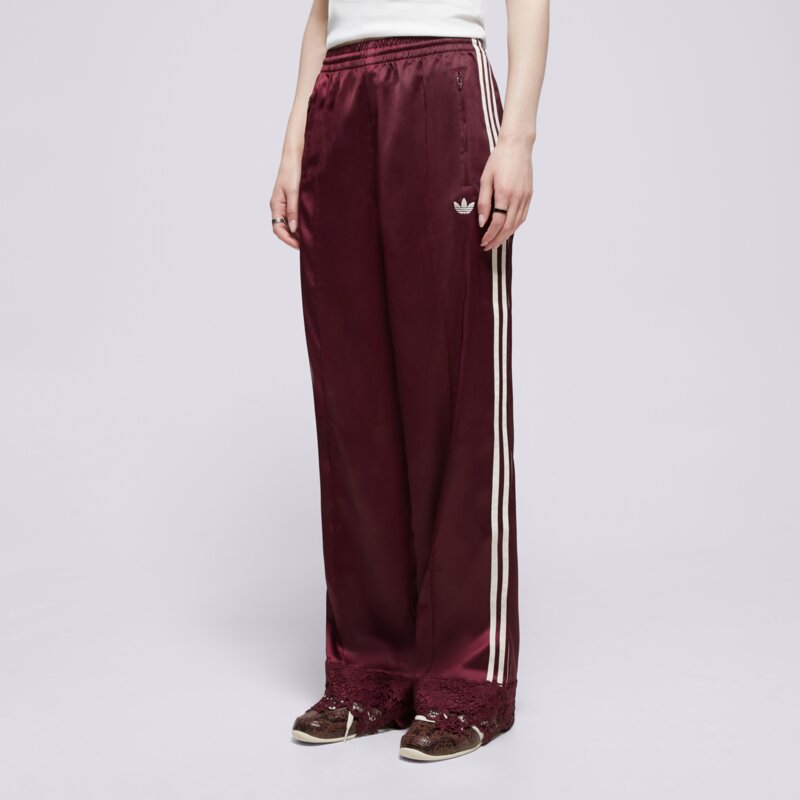 ADIDAS NOHAVICE  SATIN LACE TRACK PANTS LOOSE FIREBIRD