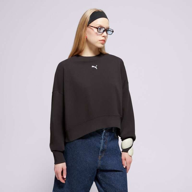 PUMA MIKINA OVER-OVERSIZED CREW TR