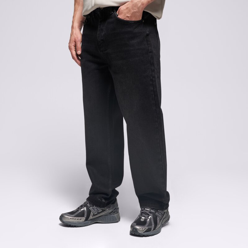 PROSTO NOHAVICE  JEANS REGULAR BUNKER GRAPHITE