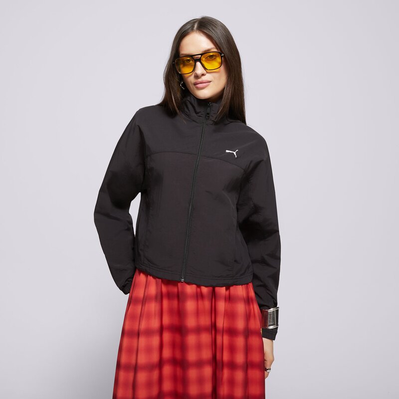 PUMA BUNDA OVERSIZED ZIP-OFF WOVEN JACKET